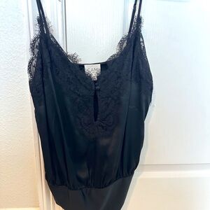 Cami NYC Silk Bodysuit Small